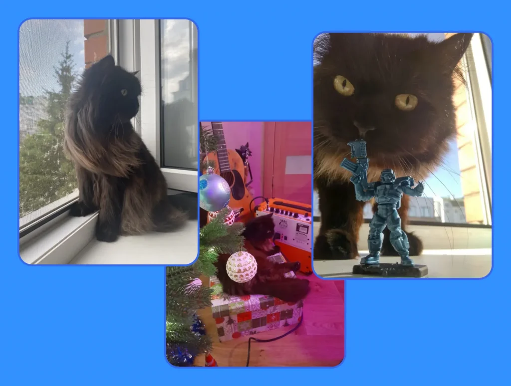 Человек работает дома