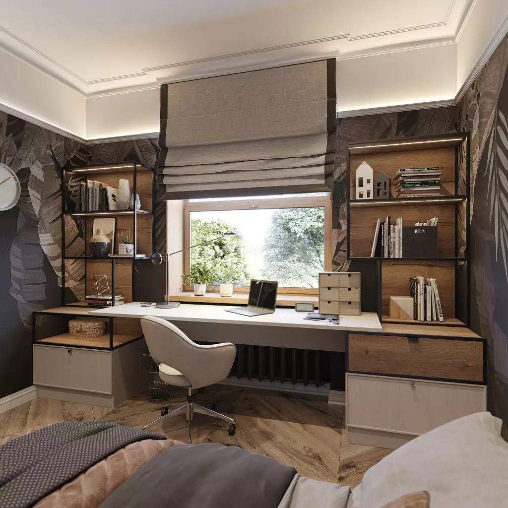 Уютный домашний офис