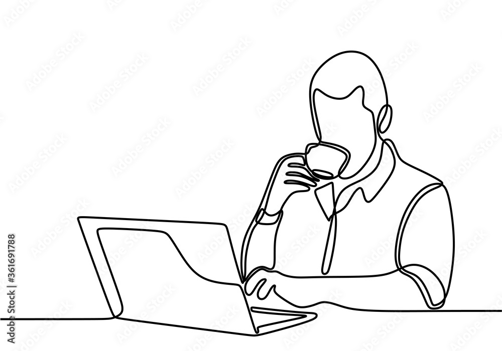 Дизайнер за работой