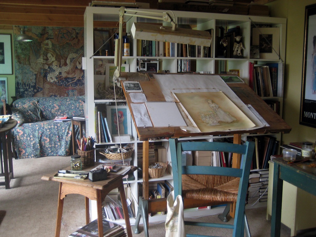 Творец в процессе работы